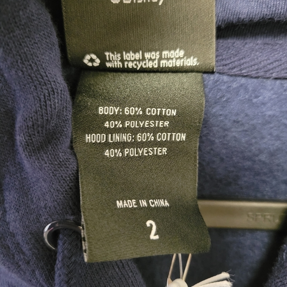 Torrid Disney Villain Antivday Ursula Hoodie Jacket Blue 2X - Picture 6 of 8